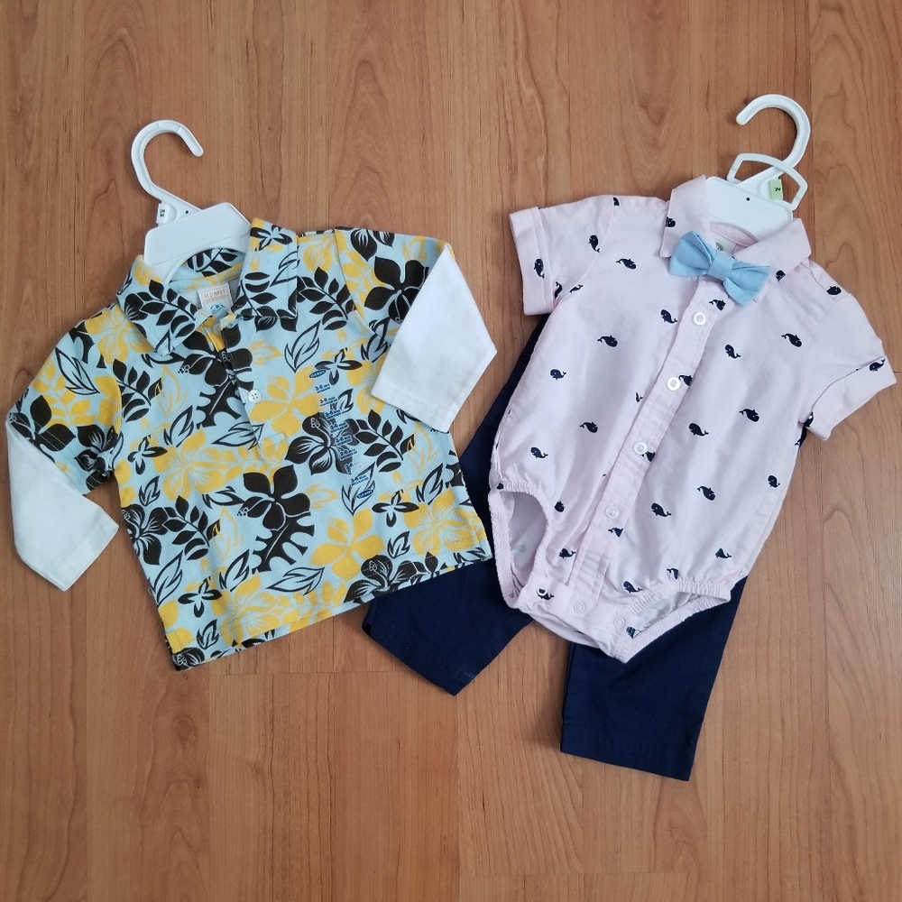 Baby 3T Bundle Three Baby Boy Set Plus Polo Shirt 3T